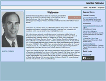 Tablet Screenshot of martinfridson.com